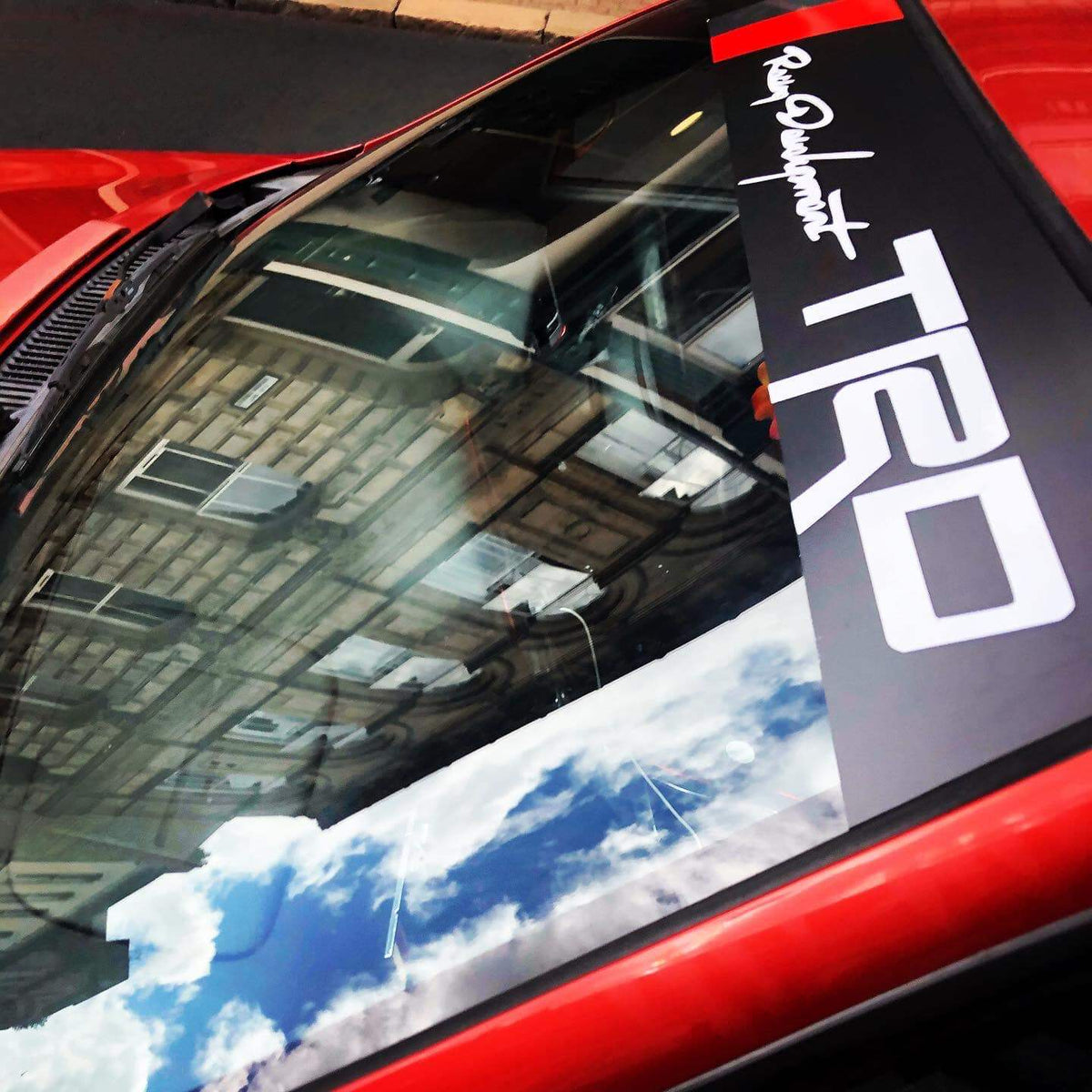 Sunstrip Racing TRD Toyota Racing Developments Sunstrip – R&E Wraps and Graphics LTD