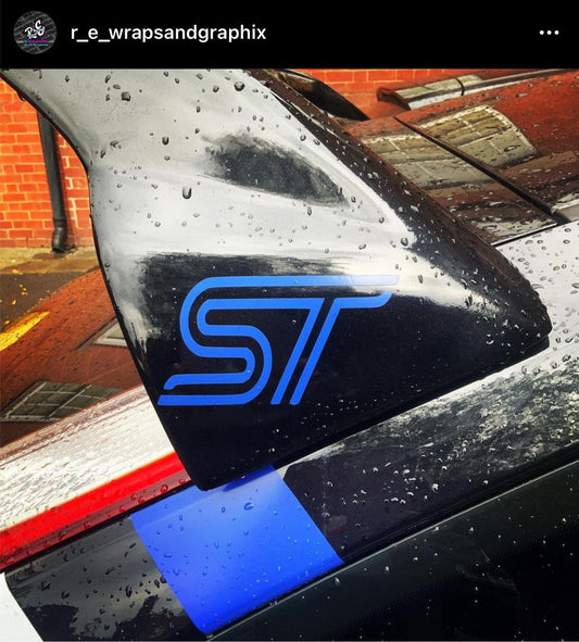 Ford Focus ST Spoiler Stickers