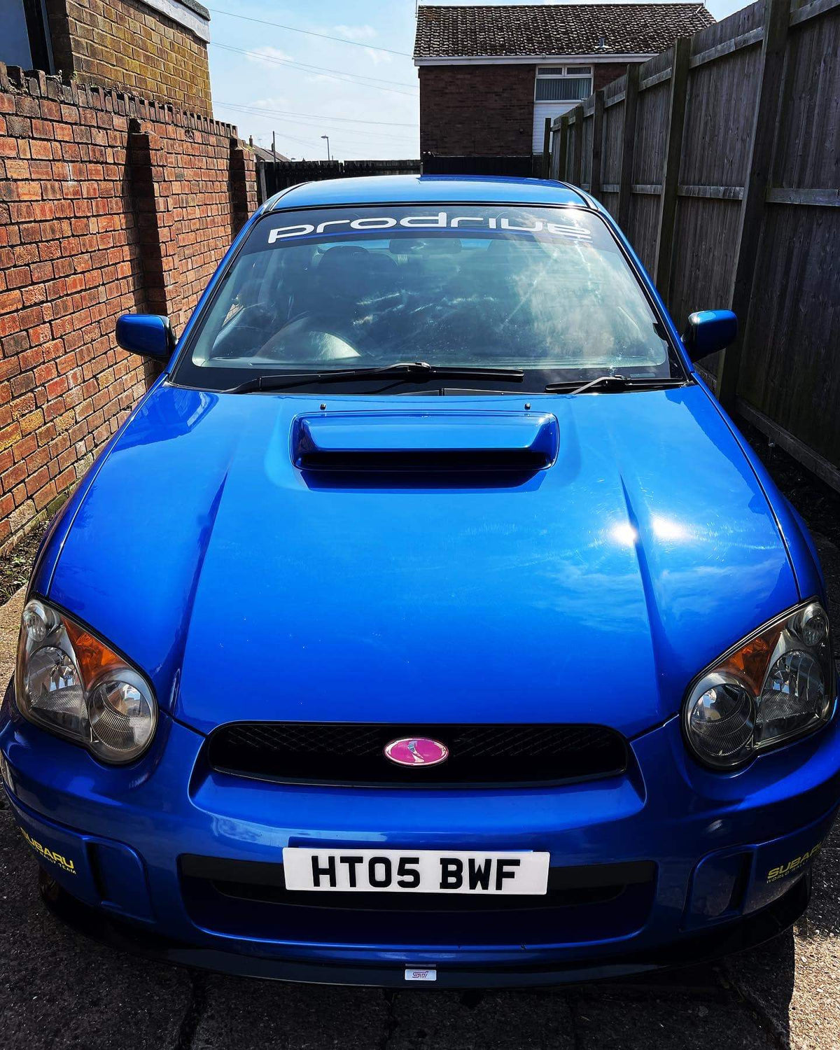 Prodrive Ed Powder Prodrive Sunstrip – R&E Wraps and Graphics LTD