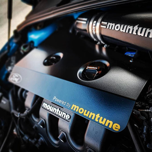 Powered By Mountune Engine Bay Stickers