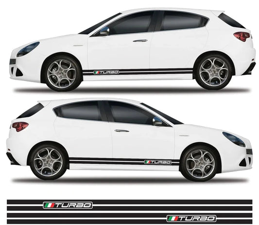 Alfa Romeo Turbo Side Stripes