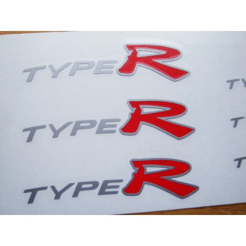 Honda Type R Brake Caliper Sticker Set