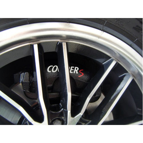 Mini Cooper S Brake Caliper Sticker Set