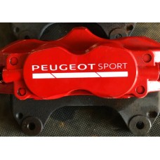Peugeot Sport Brake Caliper Sticker Set