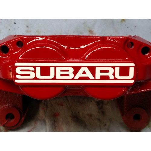 Subaru Brake Caliper Sticker Set