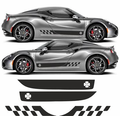 Alfa Romeo Clover Sport Side Stripes - rewrapsandgraphics