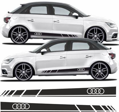 Audi A1 Side Stripes - rewrapsandgraphics