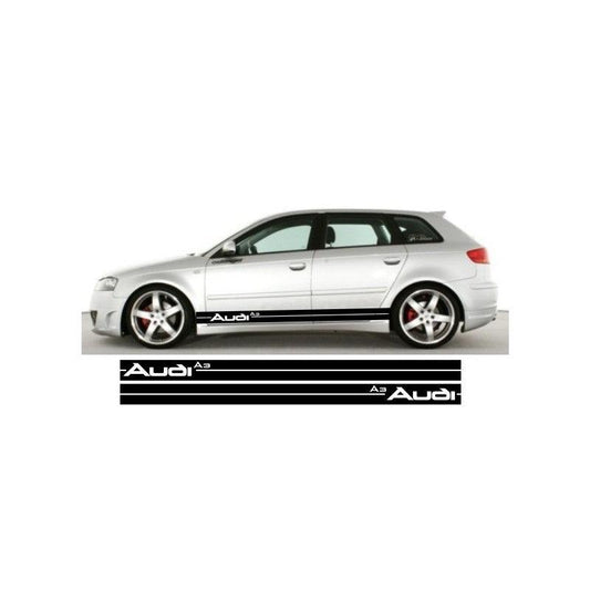 Audi A3 Side Stripes - rewrapsandgraphics