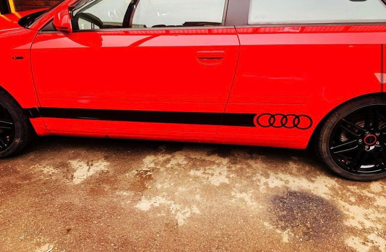 Audi Rings Side Stripes - rewrapsandgraphics