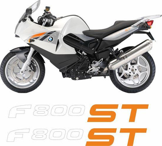 BMW F 800ST 2012 Replacement Tail Decal Stickers - rewrapsandgraphics