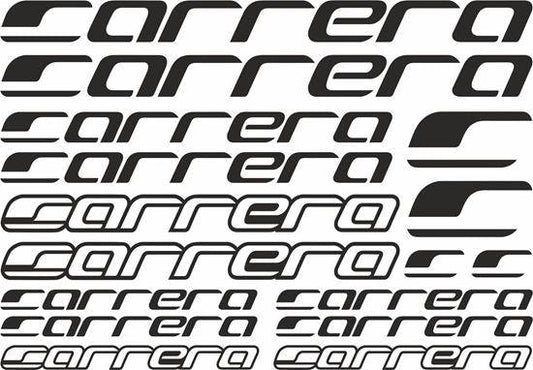 Carrera Frame Sticker Kit - rewrapsandgraphics