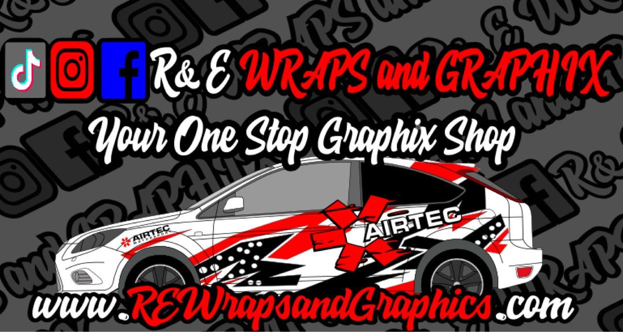 Ford Focus mk2 ST/RS Airtec Graphic Sticker Kit - rewrapsandgraphics