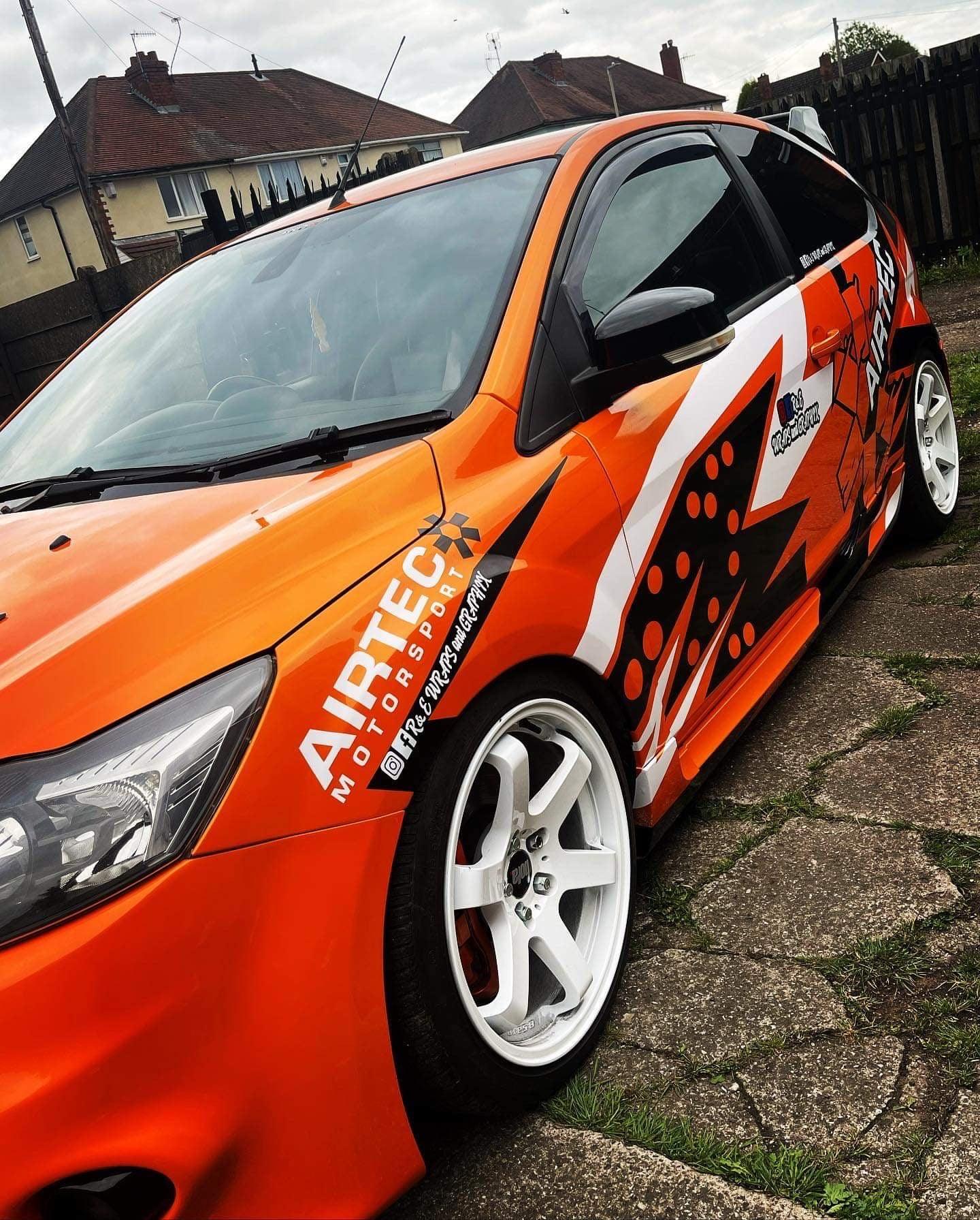Ford Focus Mk2 ADAC Graphic Kit – R&E Wraps And Graphics LTD - Foto 10