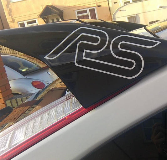 Ford Focus RS Spoiler Vinyl Decal Stickers - rewrapsandgraphics