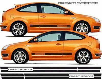 Ford Focus ST/RS mk2 Dreamscience side stripes Vinyl Decals - rewrapsandgraphics