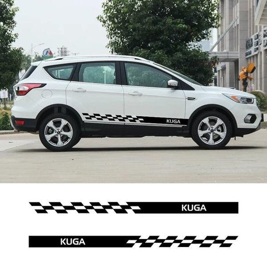 Ford Kuga Side Stripes Decal Stickers - rewrapsandgraphics