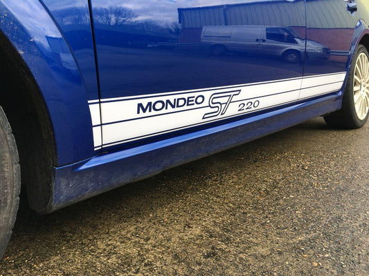Ford Mondeo ST 220 Side Stripes Decals - rewrapsandgraphics