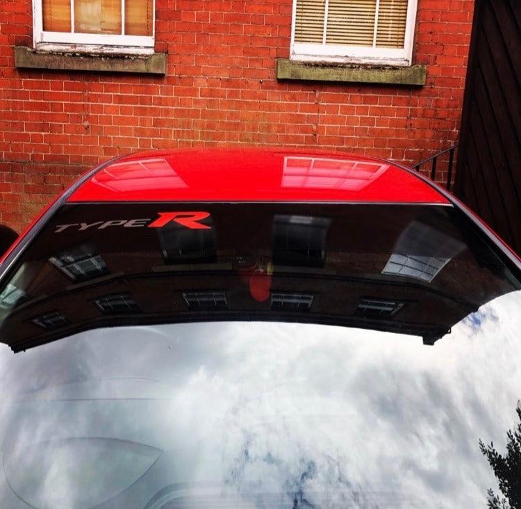 Honda Type R sunstrip - rewrapsandgraphics