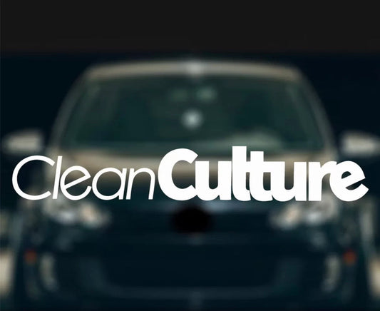 Clean Culture Window Sticker