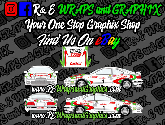 Toyota GT4 Rally Full Graphic Kit