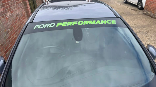 Ford Performance Double Colour Sunstrip