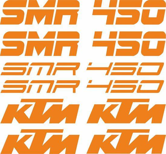 KTM 450 SMR Decal Sticker set - rewrapsandgraphics