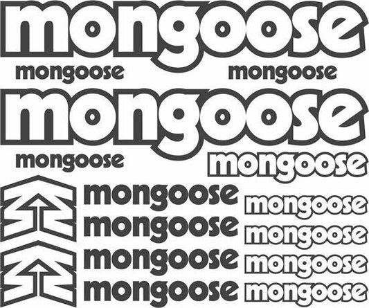 Mongoose Frame Sticker kit - rewrapsandgraphics