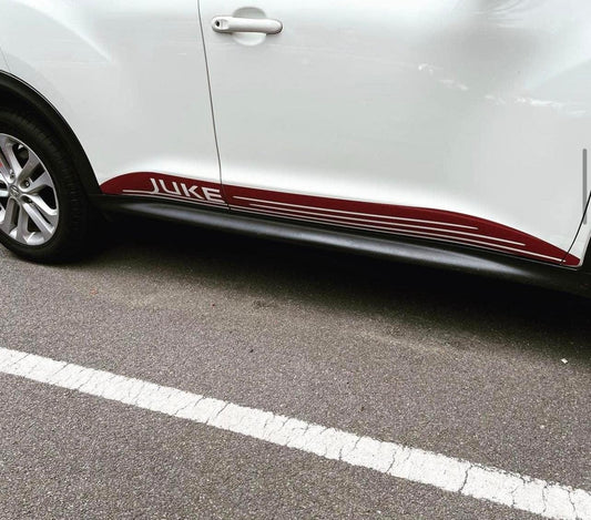Nissan Juke Side Stripes - rewrapsandgraphics