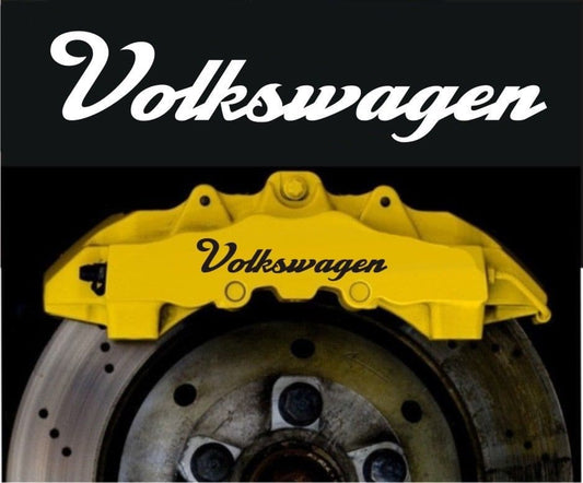 Volkswagen Brake Caliper Sticker Set