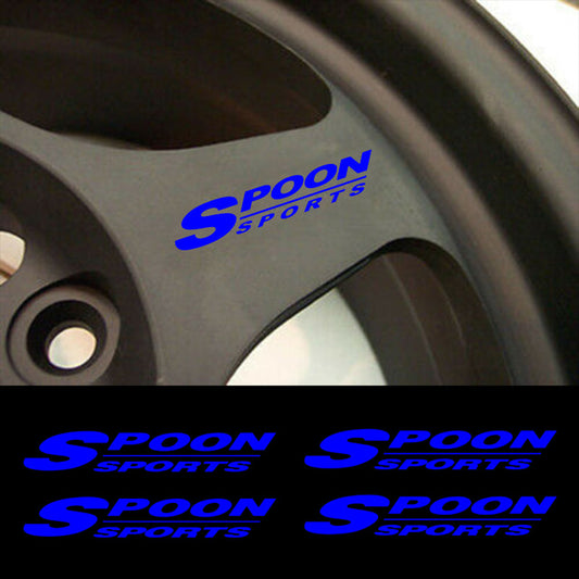 Spoon Sports Wheel Sticker Set
