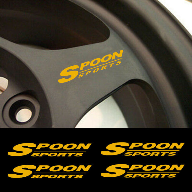 Spoon Sports Wheel Sticker Set